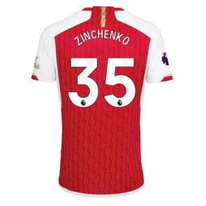 Lacne Muži Futbalové dres Arsenal Oleksandr Zinchenko #35 2023-24 Krátky Rukáv - Domáci
